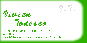 vivien todesco business card